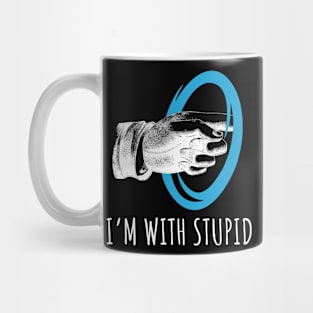 I'm with Stupid 2 - Dark BG Mug